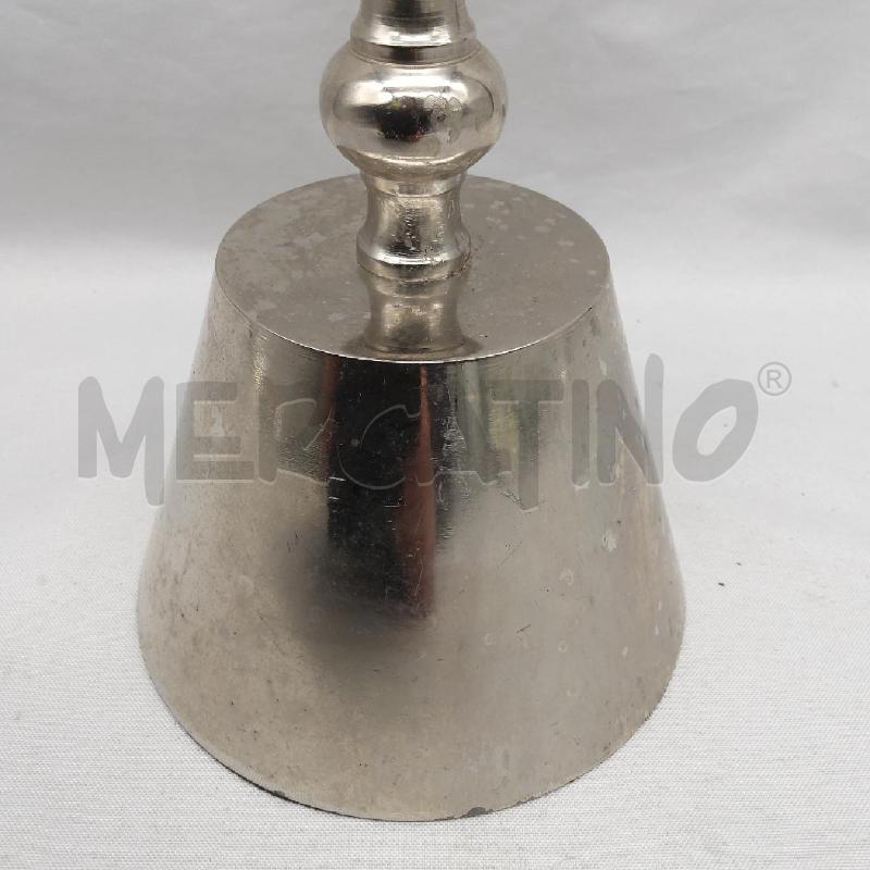 CANDELABRO ACCIAIO BASE CONICA H CM 70 | Mercatino dell'Usato San maurizio canavese 3
