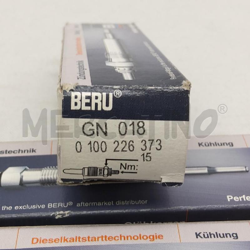 CANDELETTE 4PCS  BERU  GN 018 0 100 226 373 | Mercatino dell'Usato San maurizio canavese 4