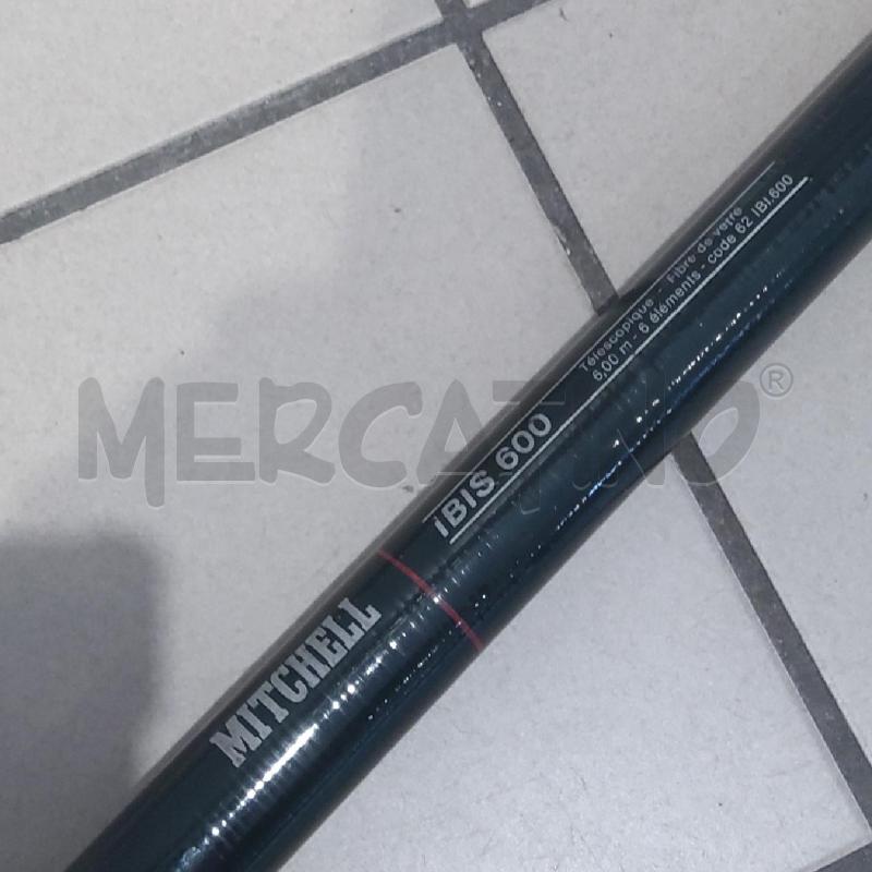CANNA PESCA MITCHELL 6 METRI | Mercatino dell'Usato San maurizio canavese 2