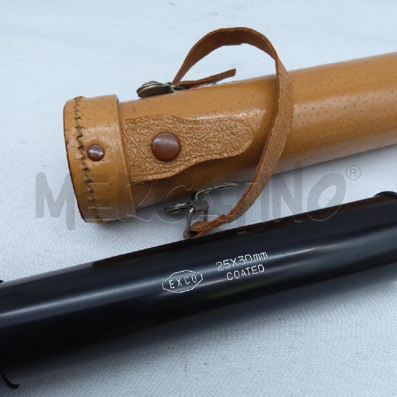 CANNOCCHIALE EXCO 25X30MM COATED CON CUSTODIA  | Mercatino dell'Usato San maurizio canavese 3
