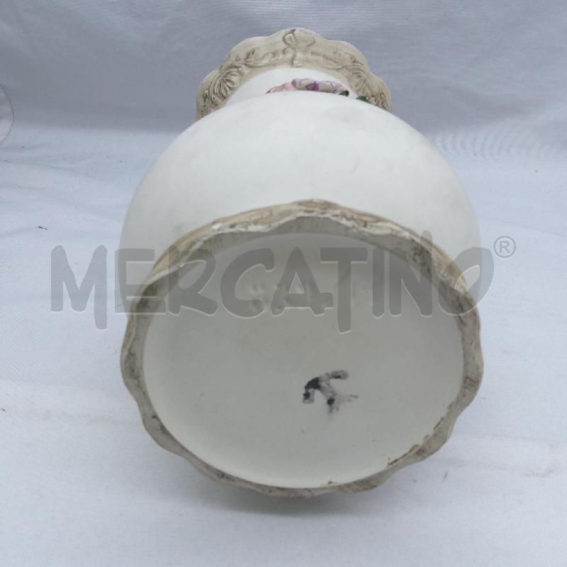 CAPODIMONTE VASO PANCIUTO SMERLATO ROSELLINE | Mercatino dell'Usato San maurizio canavese 4