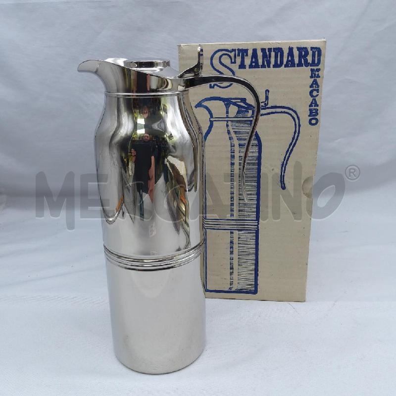 CARAFFA TERMICA ACCIAIO CROMO STANDARD MACABO | Mercatino dell'Usato San maurizio canavese 1