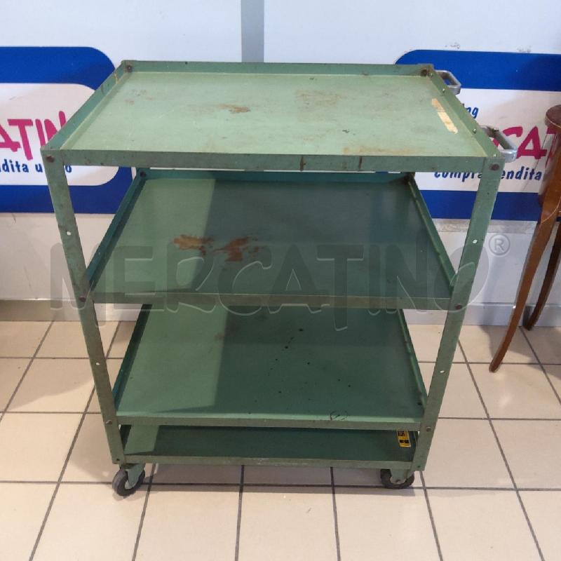 CARRELLO OFFICINA METALLO VERDE SUSTA | Mercatino dell'Usato San maurizio canavese 1