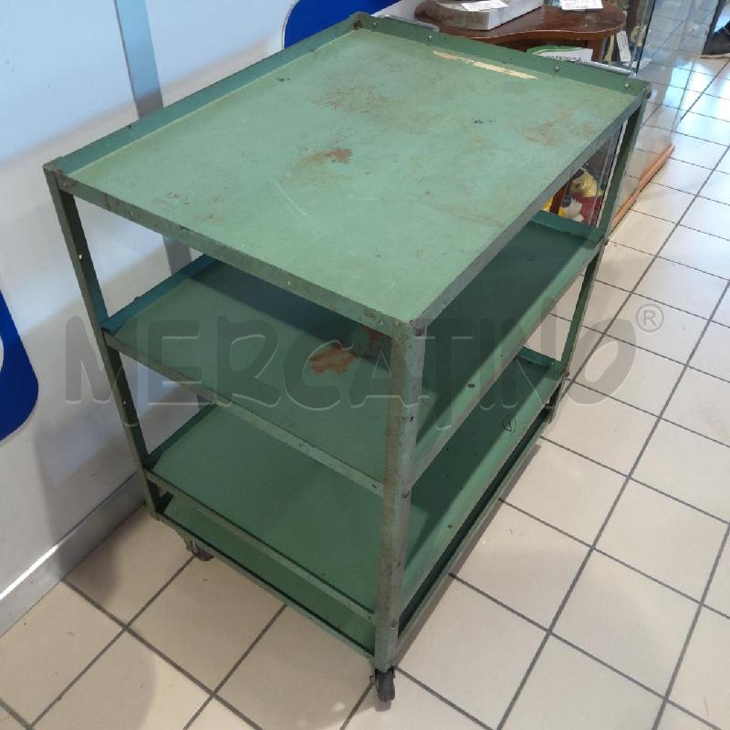 CARRELLO OFFICINA METALLO VERDE SUSTA | Mercatino dell'Usato San maurizio canavese 2