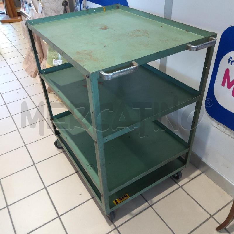 CARRELLO OFFICINA METALLO VERDE SUSTA | Mercatino dell'Usato San maurizio canavese 3