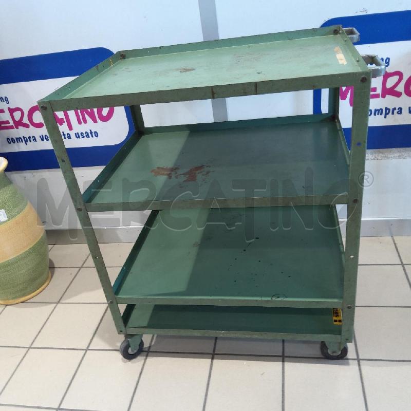 CARRELLO OFFICINA METALLO VERDE SUSTA | Mercatino dell'Usato San maurizio canavese 4