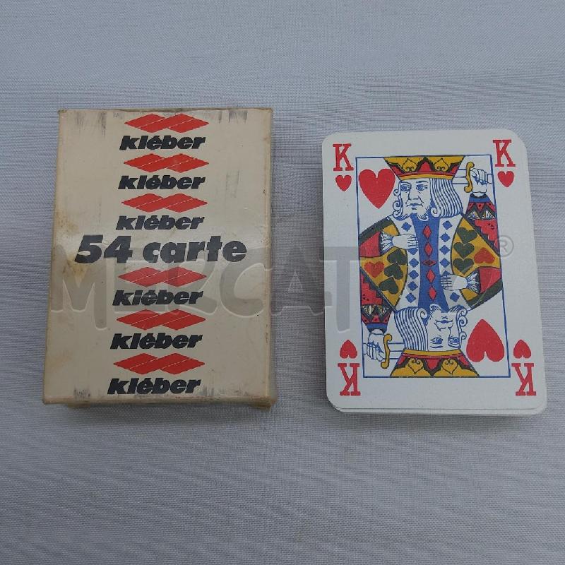 CARTE DA GIOCO VINTAGE KLEBER | Mercatino dell'Usato San maurizio canavese 3