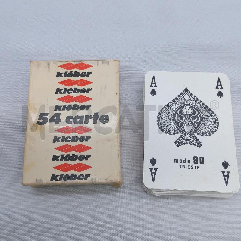 CARTE DA GIOCO VINTAGE KLEBER | Mercatino dell'Usato San maurizio canavese 4