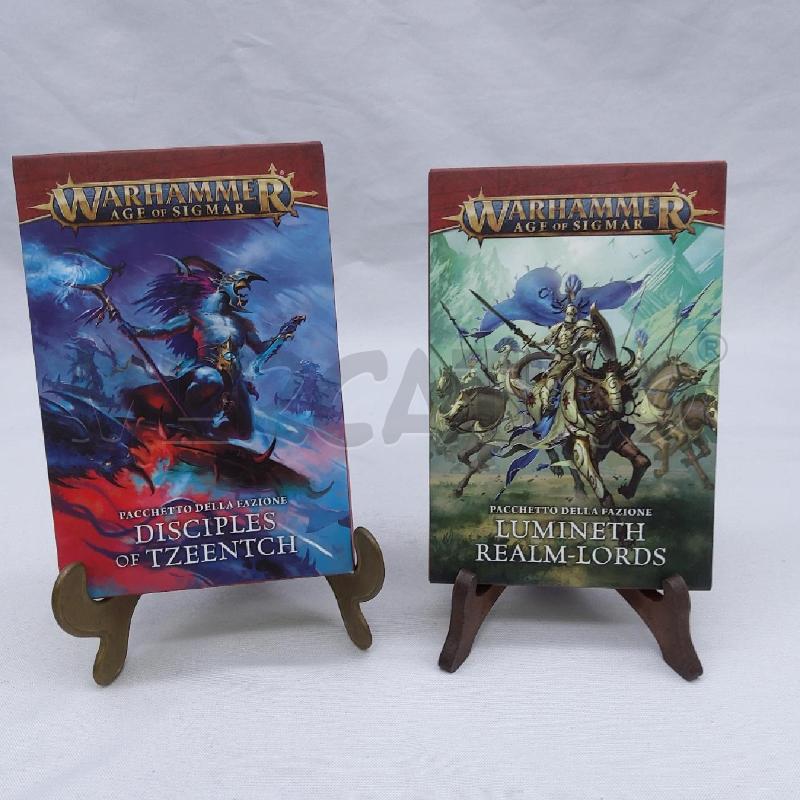 CARTE SCHEDE WARHAMMER AGE OF SIGMAR 2 MAZZI | Mercatino dell'Usato San maurizio canavese 1