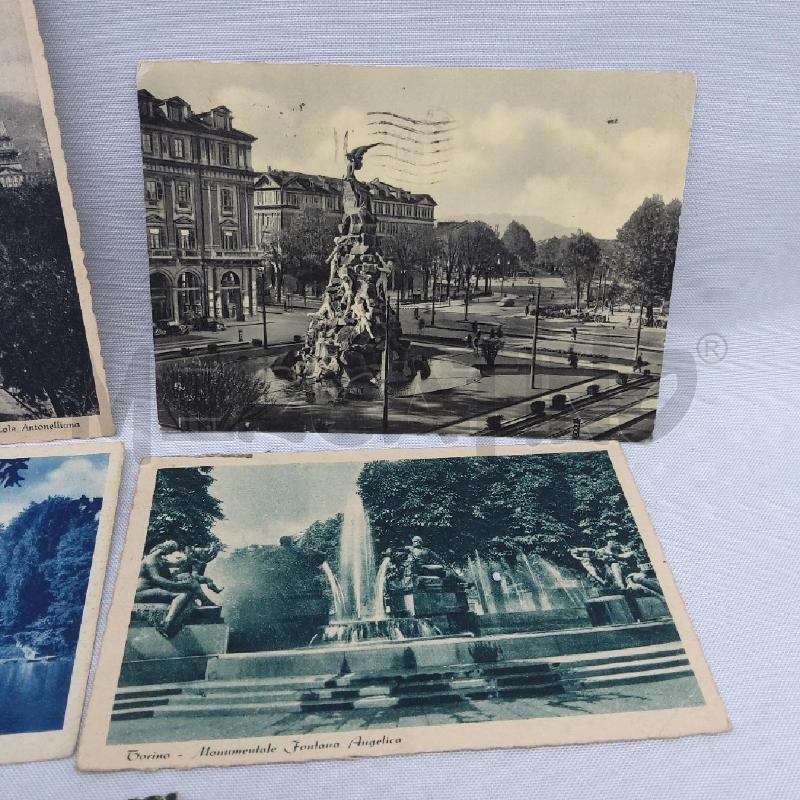 CARTOLINE PZ. 7 TORINO VIAGGIATE ANNI 40/50 | Mercatino dell'Usato San maurizio canavese 3