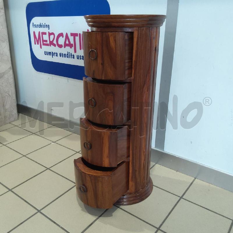 CASSETTIERINA CILINDRO LEGNO | Mercatino dell'Usato San maurizio canavese 3