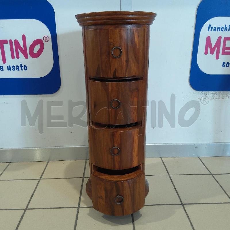 CASSETTIERINA CILINDRO LEGNO | Mercatino dell'Usato San maurizio canavese 4