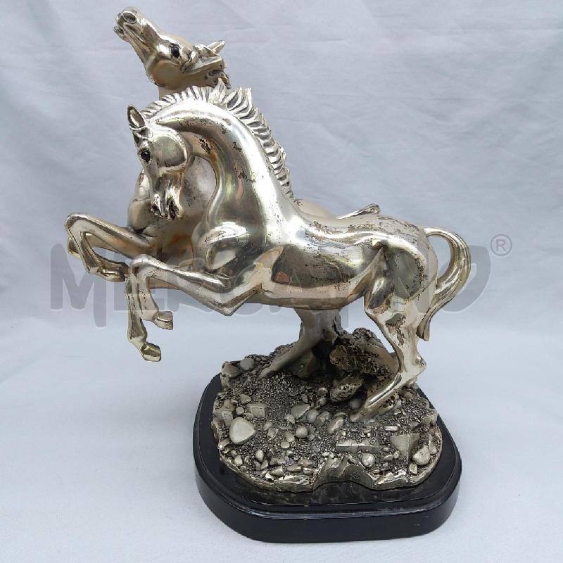 CAVALLI RAMPANTI LAMINATI OTTAVIANI BASE NERA | Mercatino dell'Usato San maurizio canavese 1