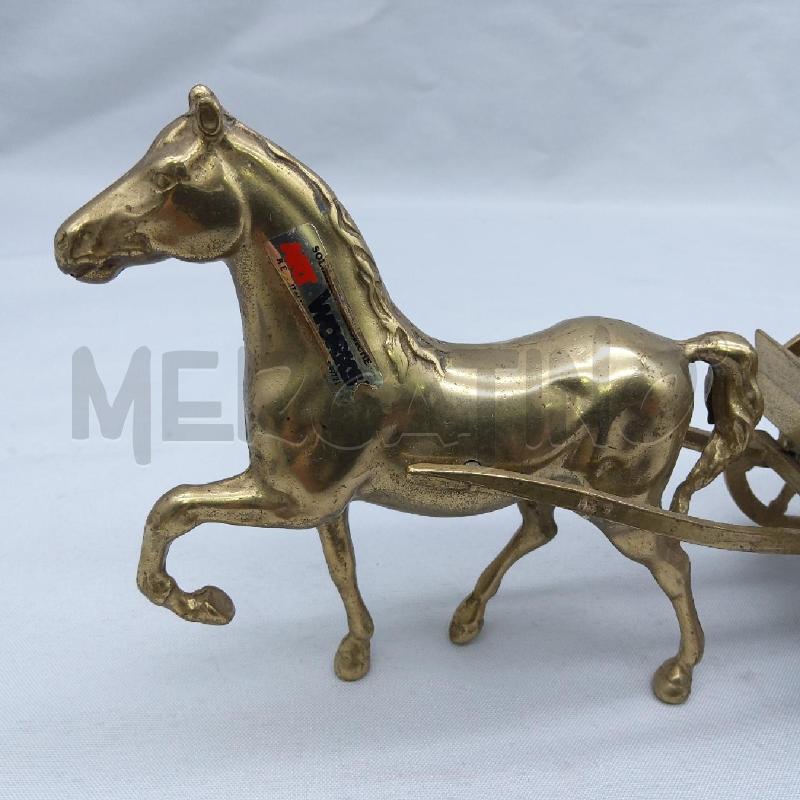 CAVALLO OTTONE CON CARRETTO | Mercatino dell'Usato San maurizio canavese 2