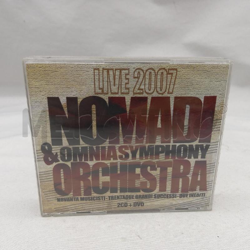 CD NOMADI E OMNIA SYMPHONY ORCHESTRA LIVE 2007 | Mercatino dell'Usato San maurizio canavese 1