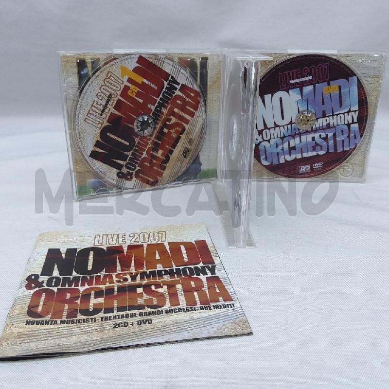 CD NOMADI E OMNIA SYMPHONY ORCHESTRA LIVE 2007 | Mercatino dell'Usato San maurizio canavese 3