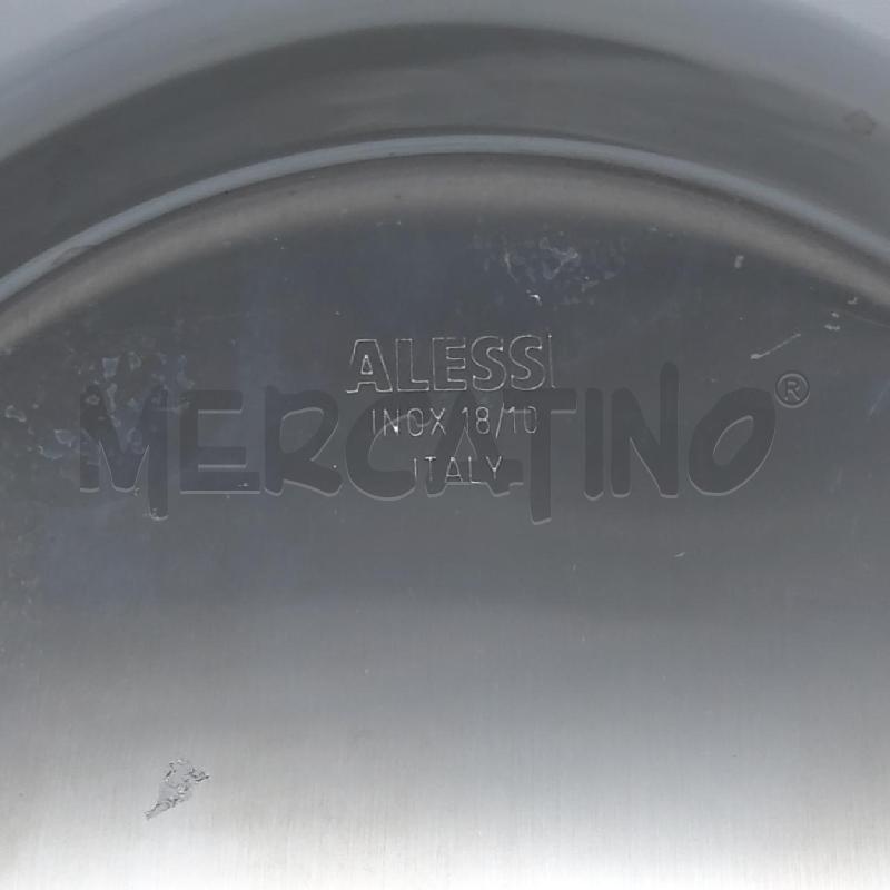 CENTROTAVOLA ALESSI ACCIAIO OVALE BORDINO DORATO | Mercatino dell'Usato San maurizio canavese 5