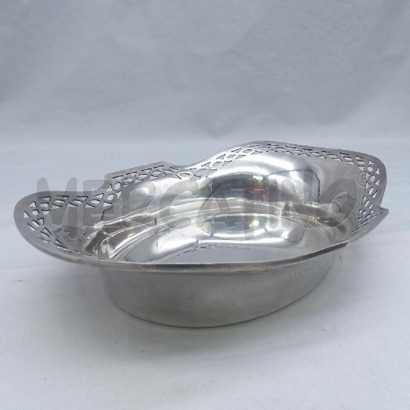 CENTROTAVOLA OVALE ELKINGTON PLATE TRAFORO | Mercatino dell'Usato San maurizio canavese 1