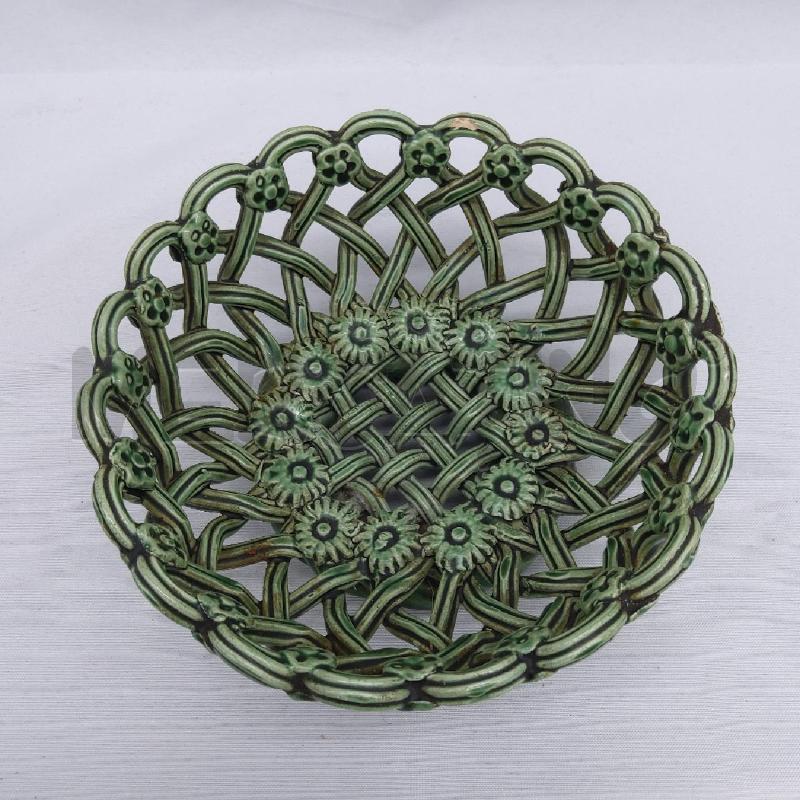 CESTO CERAMICA MAISON PICHON UZES VERDE | Mercatino dell'Usato San maurizio canavese 2