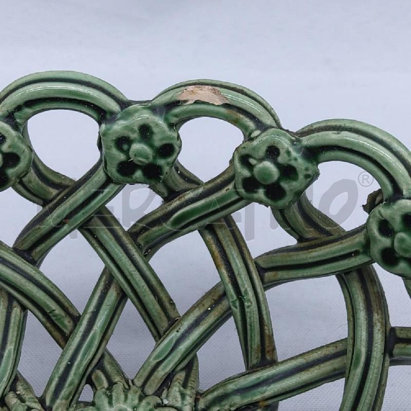 CESTO CERAMICA MAISON PICHON UZES VERDE | Mercatino dell'Usato San maurizio canavese 3