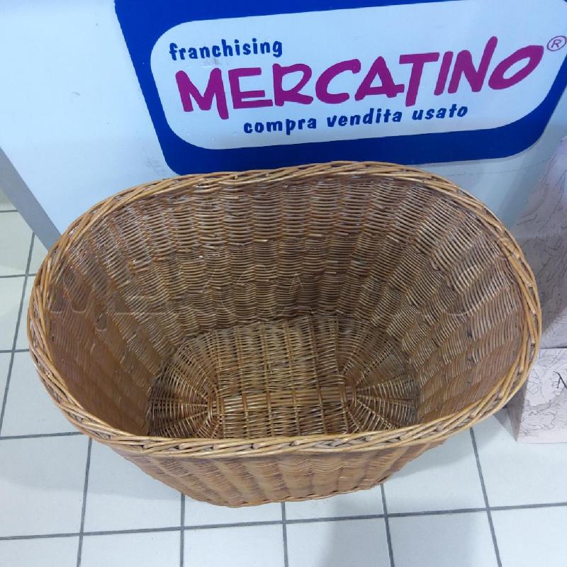CESTO VIMINI OVALE H 54 | Mercatino dell'Usato San maurizio canavese 2