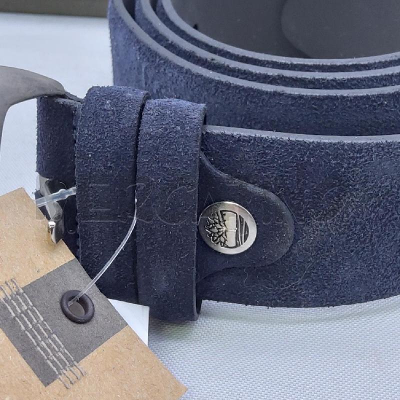 CINTURA DONNA TIMBERLAND VERA PELLE SCAMOSCIATA BLU  | Mercatino dell'Usato San maurizio canavese 2