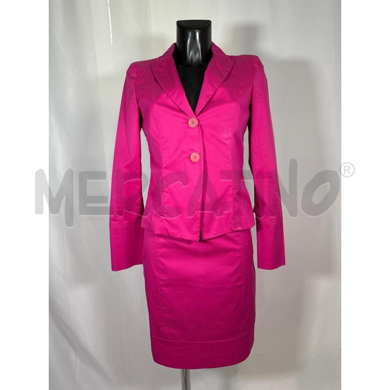 CMP D ARMANI JEANS GIACCA+GONNA FUSCIA VIOLA | Mercatino dell'Usato San maurizio canavese 1