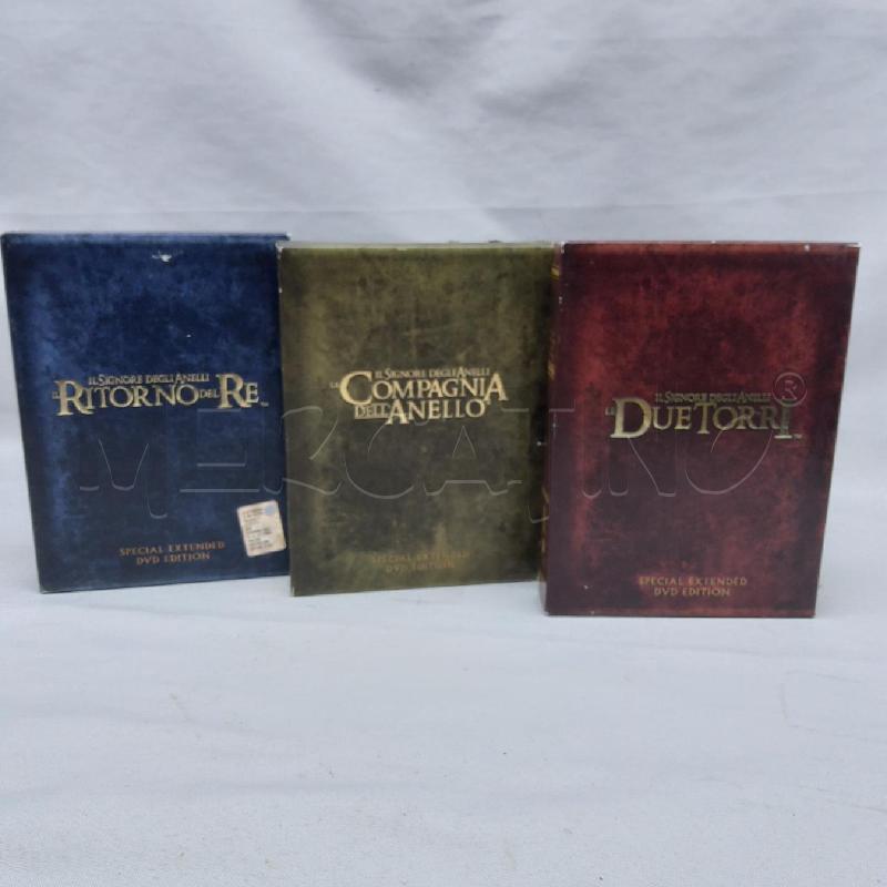 COFANETTO 12 DVD IL SIGNORE DEGLI ANELLI | Mercatino dell'Usato San maurizio canavese 1