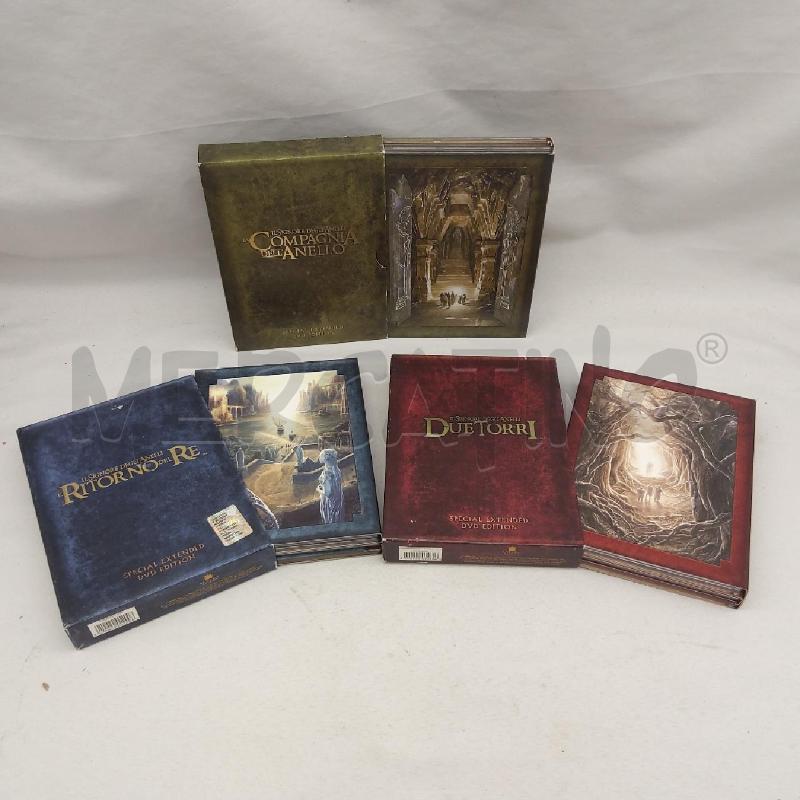 COFANETTO 12 DVD IL SIGNORE DEGLI ANELLI | Mercatino dell'Usato San maurizio canavese 4