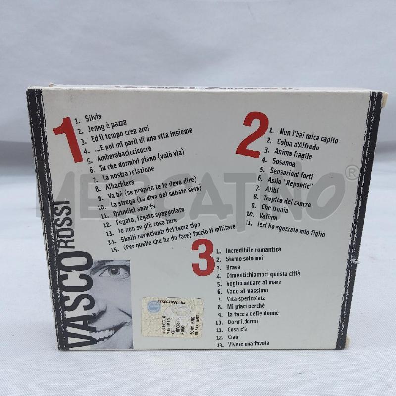 COFANETTO 3 CD VASCO ROSSI CANZONI AL MASSIMO | Mercatino dell'Usato San maurizio canavese 2
