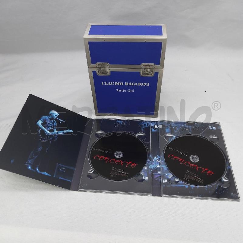 COFANETTO 4 DVD CLAUDIO BAGLIONI TUTTO QUI | Mercatino dell'Usato San maurizio canavese 3