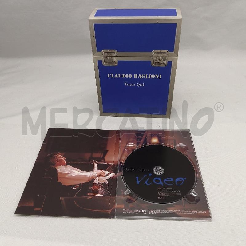 COFANETTO 4 DVD CLAUDIO BAGLIONI TUTTO QUI | Mercatino dell'Usato San maurizio canavese 4