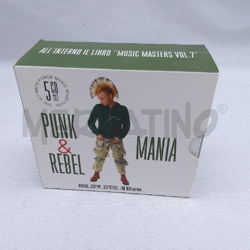 COFANETTO 5 CD PUNK & REBEL MANIA | Mercatino dell'Usato San maurizio canavese 1