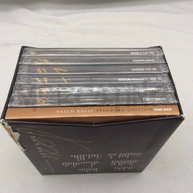 COFANETTO 6 CD VASCO STANDING OVATION  | Mercatino dell'Usato San maurizio canavese 3