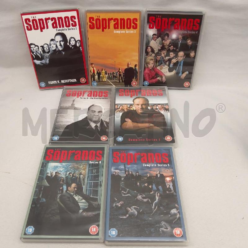 COFANETTO 7 DVD THE SOPRANOS SERIE COMNPLETA | Mercatino dell'Usato San maurizio canavese 3