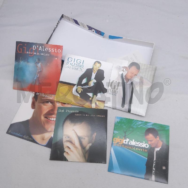 COFANETTO GIGI D'ALESSIO 6 CD | Mercatino dell'Usato San maurizio canavese 3