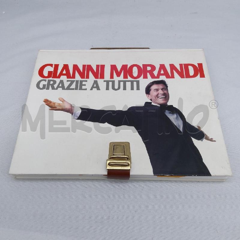 COFANETTO LIBRO + 3 CD GRAZIE A TUTTI GIANNI MORANDI | Mercatino dell'Usato San maurizio canavese 1