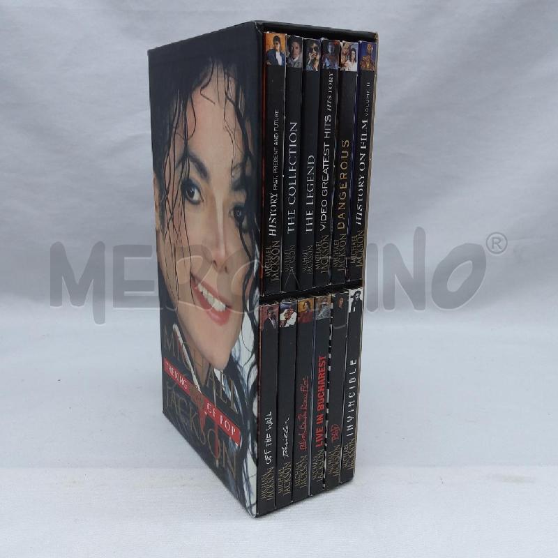 COFANETTO MICHAEL JACKSON THE KING OF POP 7 CD+3 DVD+2 LIBRETTI | Mercatino dell'Usato San maurizio canavese 3