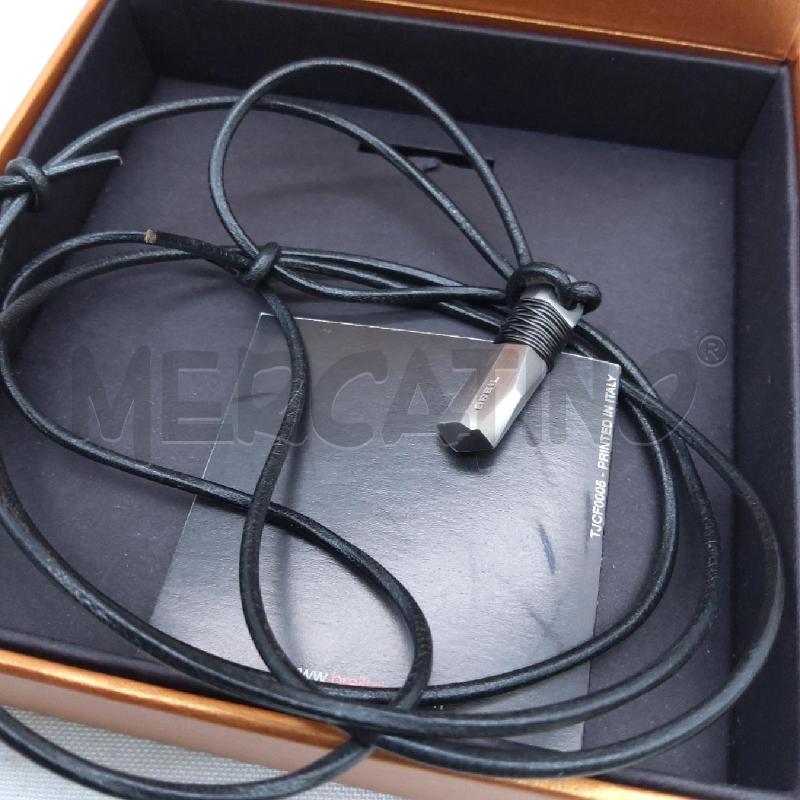 COLLANA BREIL STONES CORDINO NERO | Mercatino dell'Usato San maurizio canavese 2