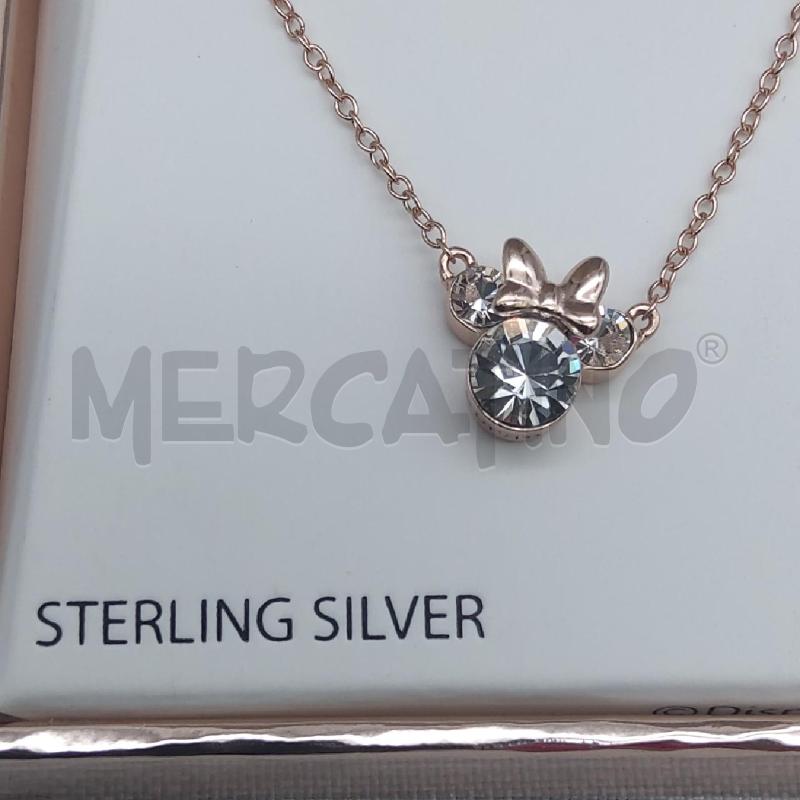COLLANA DISNEY ARGENTO ROSATO PUNTO LUCE | Mercatino dell'Usato San maurizio canavese 2