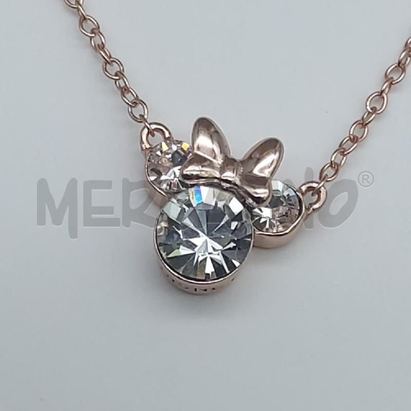 COLLANA DISNEY ARGENTO ROSATO PUNTO LUCE | Mercatino dell'Usato San maurizio canavese 3