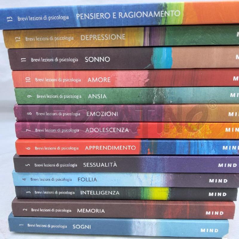 COLLANA  13 VOLUMI MIND BREVI LEZIONI DI PSICOLOGIA | Mercatino dell'Usato San maurizio canavese 2