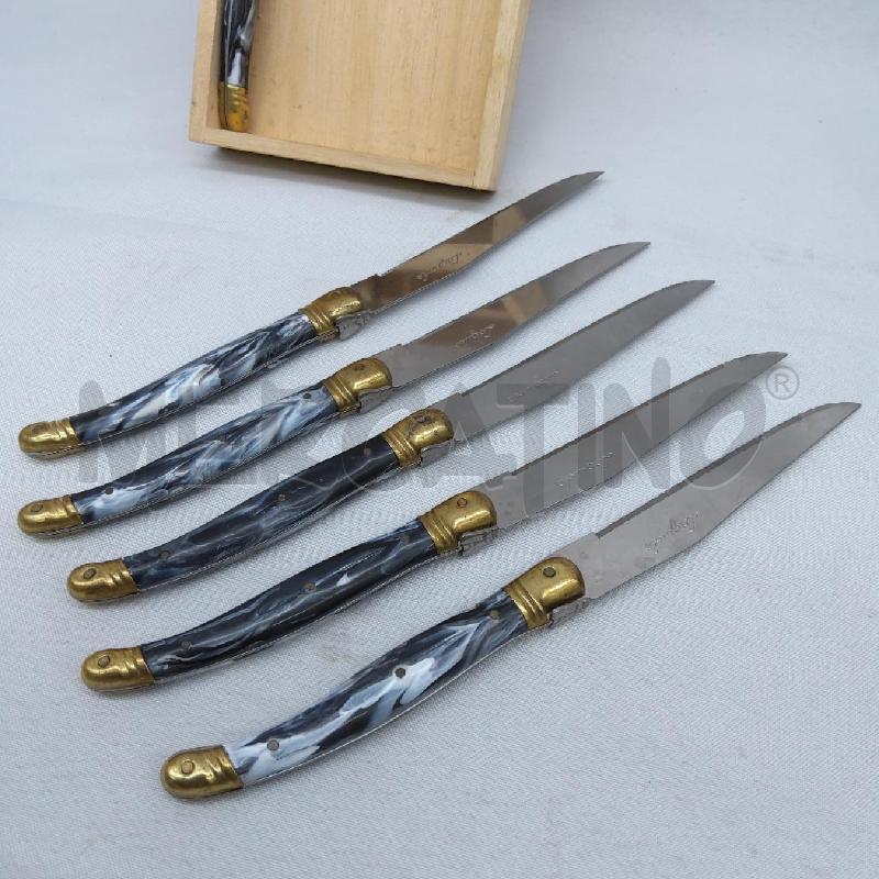 COLTELLI PZ. 6 BISTECCA LAGUIOLE | Mercatino dell'Usato San maurizio canavese 3