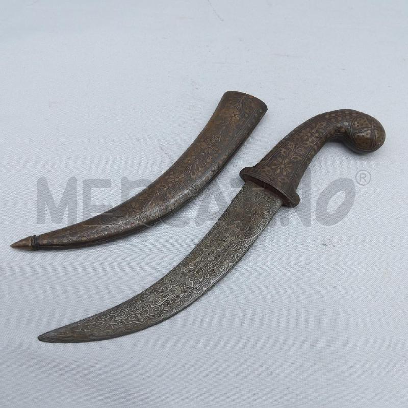 COLTELLO DECORATIVO CURVO ARABO ORIENTALE | Mercatino dell'Usato San maurizio canavese 2
