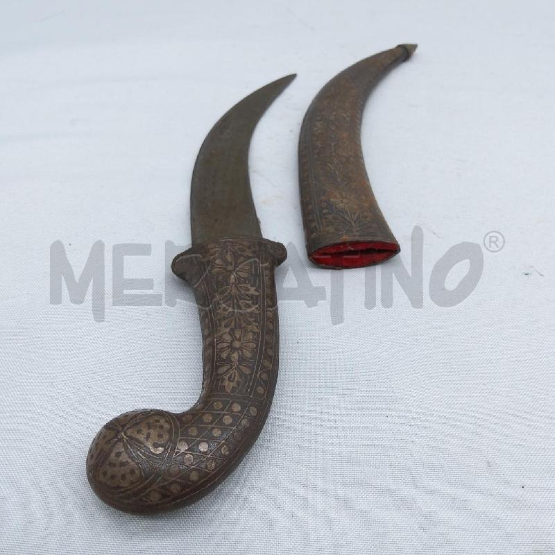 COLTELLO DECORATIVO CURVO ARABO ORIENTALE | Mercatino dell'Usato San maurizio canavese 3