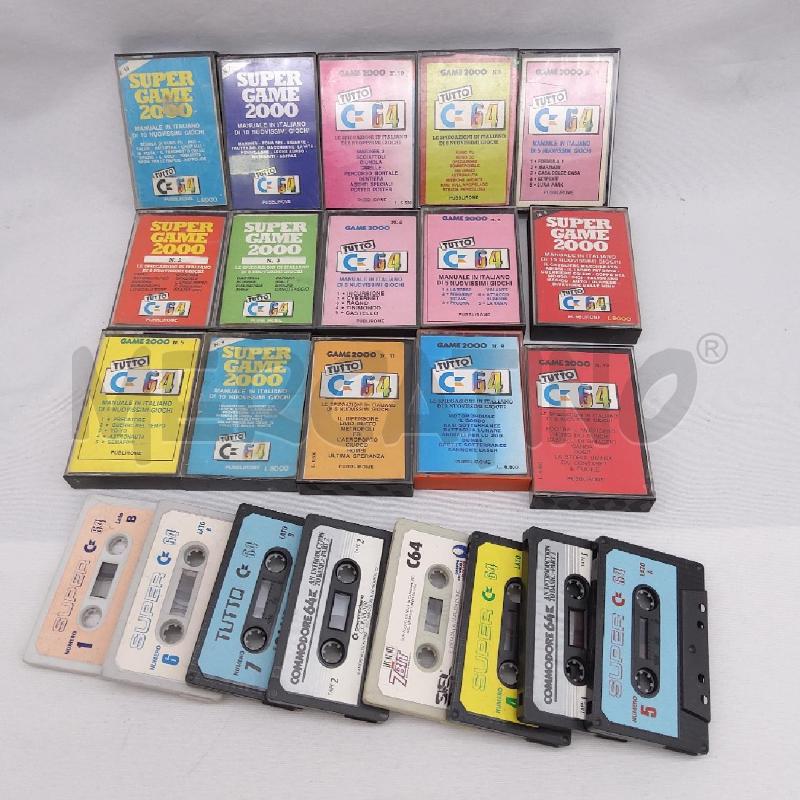 COMMODORE BLOCCO GIOCHI CASSETTE | Mercatino dell'Usato San maurizio canavese 1