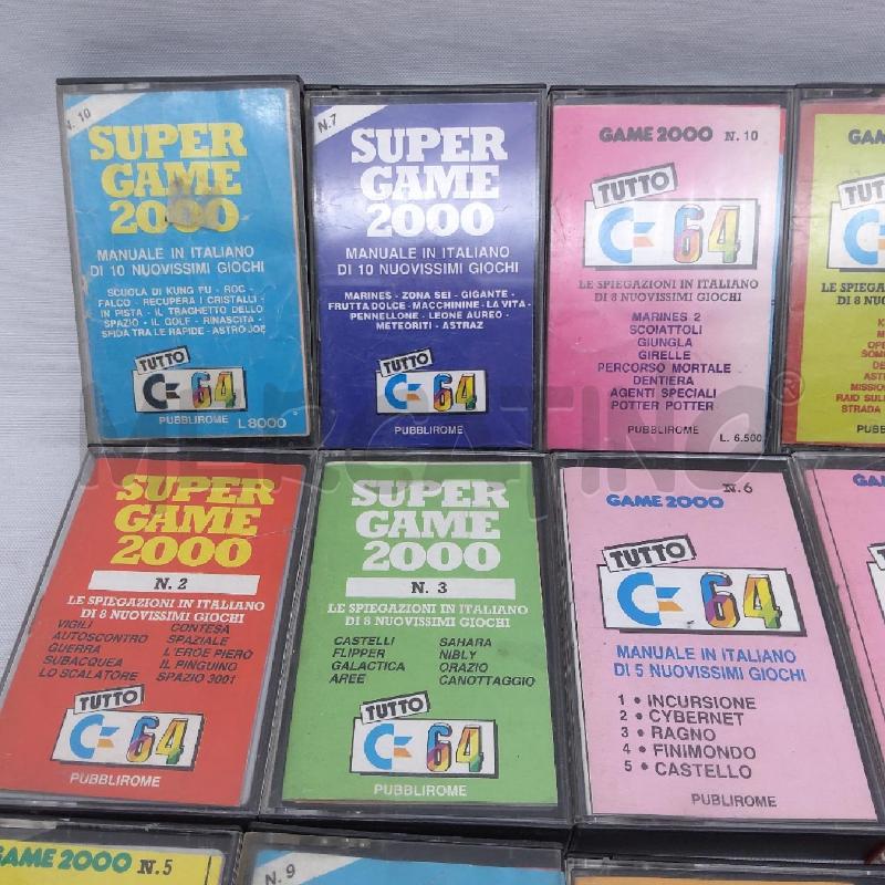 COMMODORE BLOCCO GIOCHI CASSETTE | Mercatino dell'Usato San maurizio canavese 2