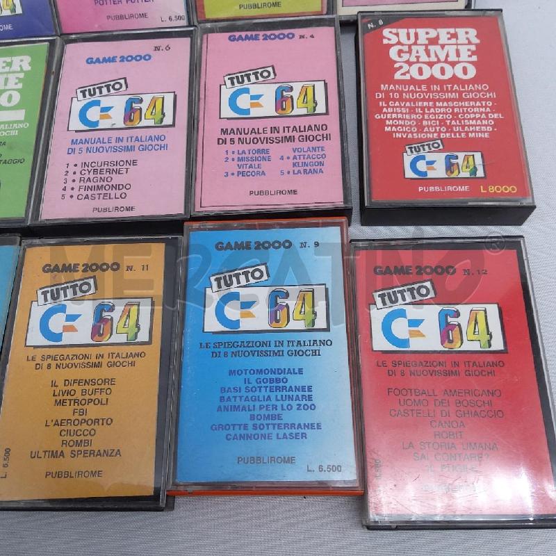 COMMODORE BLOCCO GIOCHI CASSETTE | Mercatino dell'Usato San maurizio canavese 3