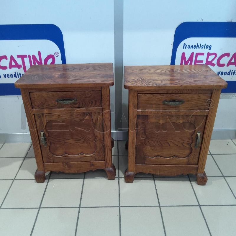 COMODINI COPPIA 1 ANTA 1 CASSETTO | Mercatino dell'Usato San maurizio canavese 1