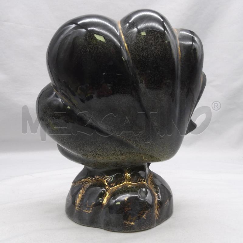CONCHIGLIA CERAMICA VINTAGE CON PESCIOLINI  | Mercatino dell'Usato San maurizio canavese 3